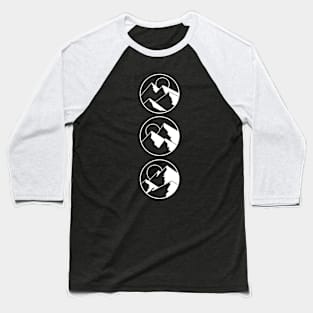 Mountain Threepet Baseball T-Shirt